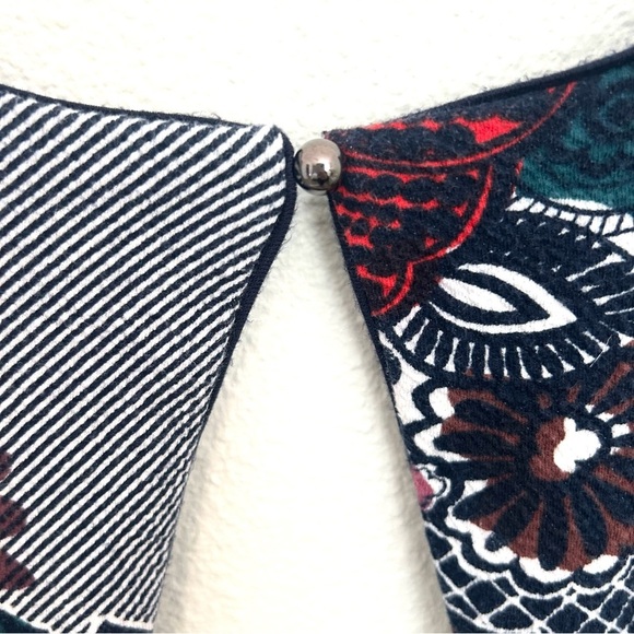 Maeve Anthropologie Fairchild Midi Dress Retro Feminine Pin-up Floral Size Small - Picture 9 of 16